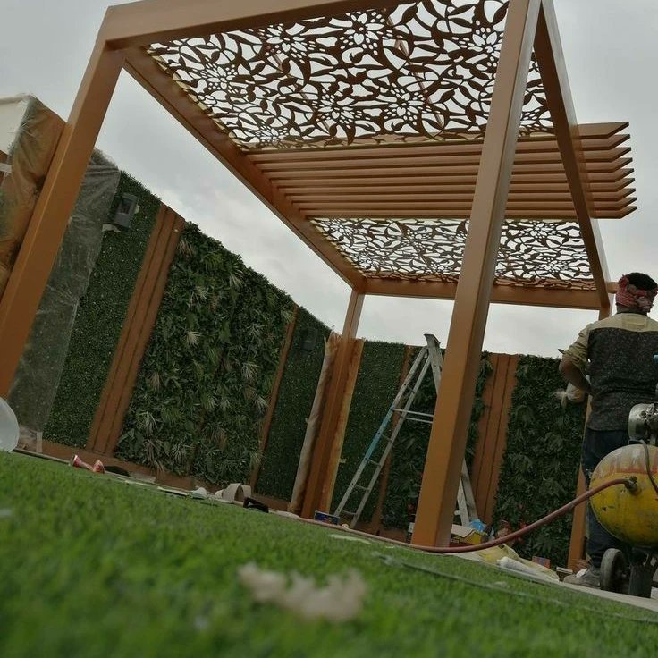 تركيب برجولات بكل انواعها بالرياض